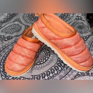 UGG Tasman LTA 3M Thinsulate Slippers Women’s 8 Low Top Mules Peach New